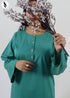 NZSC-1512 Stiched 2 Piece Green Co Ord Set Cotton